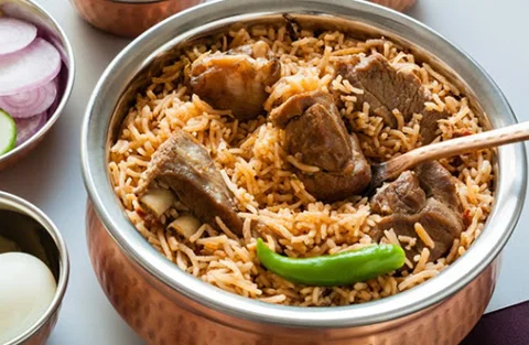 Goat Biryani - Bombay Grill Milton