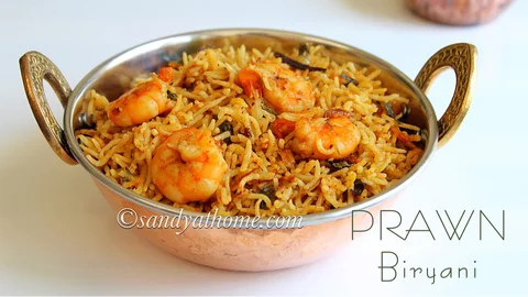 Shrimp Biryani - Bombay Grill Milton