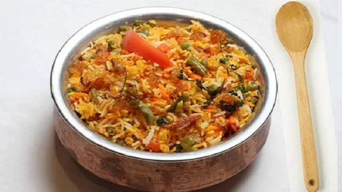 Vegetable Biryani - Bombay Grill Milton