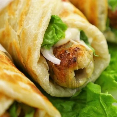 Chicken Kabab Roll - Bombay Grill Milton