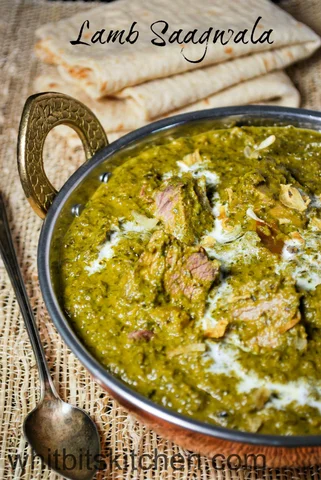 Saag Goat / Lamb - Bombay Grill Milton