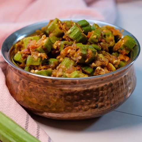 Bhindi Masala - Bombay Grill Milton